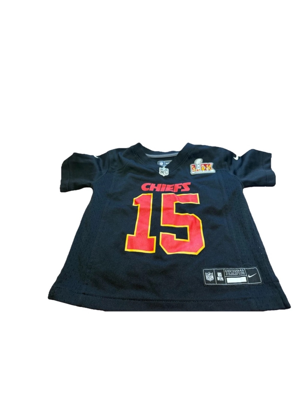 Nike Patrick Mahomes Chiefs Super Bowl LVIII Carbon Jersey - Sz 3T